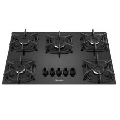 Cooktop 5 Bocas Mueller Ultra Chama - Preto