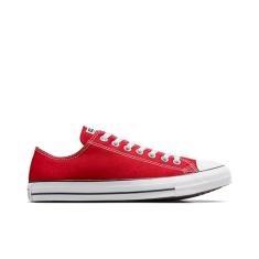 Converse Tênis unissex adulto Chuck Taylor All Star cano baixo, Vermelho, 16 Women/14 Men