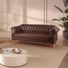 Sofá 3 Lugares Chesterfield Clássico Duque - Zurc Decor