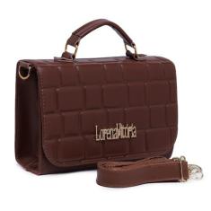 Bolsa Feminina Lateral Transversal e De Mao Alça Destacavel  - Lorena 