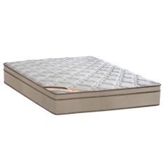 Colchão King Castor Revolution com Euro Pillow e Molas Bonnel 27x193x203 cm - Bege