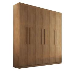 guarda-roupa casal malibu 6 pt 2 gv imbuia