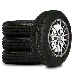 Kit 4 Pneus 185/65R14 Remoldado 