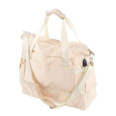 Bolsa de Ginástica, Bolsa de Ginástica Esportiva Feminina Com Vários Bolsos, Grande Capacidade, à Prova D'água, Bolsa de Viagem Com Porta de Carregamento USB para Ioga Fitness