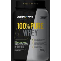 100% Pure Whey 900G - Probiótica - Probiotica