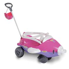 Calesita Veículo Para Bebê Aeroh Rosa Com Som E Capacete