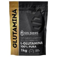 L-Glutamina 1kg - 100% Pura Importada - Soldiers Nutrition