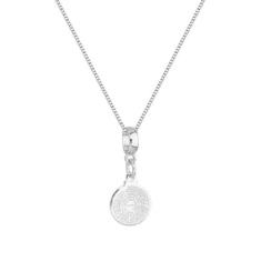 Colar Pingente Pai Nosso Banhado a Prata 925 - Work Semijoias