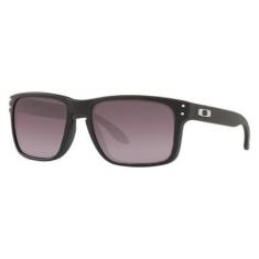 Óculos de Sol Oakley Holbrook Matte Black Gradient Grey-Masculino