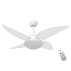 Ventilador Volare Quad Branco 127v E Controle Remoto