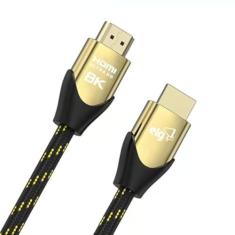 Cabo Hdmi 2.1 áudio e vídeo Ultra Hd Speed 2m Hs8k20 Elg