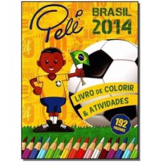 Brasil 2014 Livro De Colorir e Atividades - VALE DAS LETRAS, 3