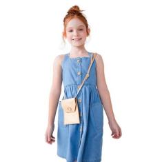 Bolsa Infantil Menina Pequena - hering, UNI, Amarelo