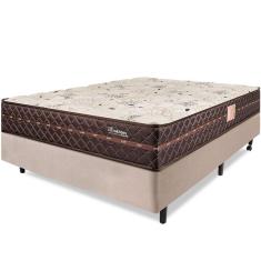 Cama Box Colchão Casal Ortopédico Firme Espuma D33 Antialérgico Certificado 138x188x54cm - BF Colchões