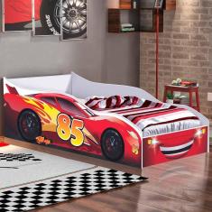 Cama Carro Vermelho Infantil Red Gabrielli Móveis