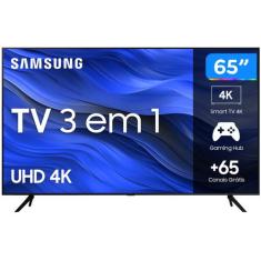 Smart Tv 65 Uhd 4K Led Samsung 65Cu7700 - Wi-Fi Bluetooth Alexa 3 Hdmi
