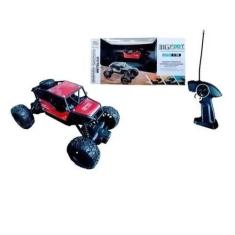 Carrinho De Controle Remoto Com Suspensão Big Foot Off Road Vermelho. 