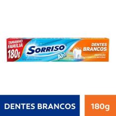 Creme Dental Sorriso Dentes Brancos Tamanho Família 180g