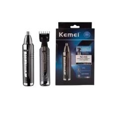 Barbeador Elétrico Kemei 2 Em 1 Lamina Dupla 220V Km-1102