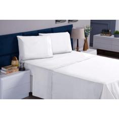 Jogo de Lençol Casal Padrão Percal Rubi 04 peças - taty enxovais, Bran