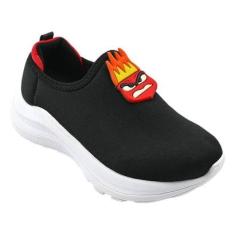 Tênis Infantil Menino Diversão Calce Fácil Conforto Casual-Masculino