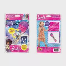 Microfone Infantil Barbie Rockstar F0020-0 - Fun