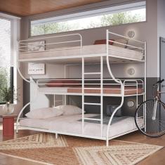 Treliche Casal + Solteiro + Casal Em Ferro - Robin Branco