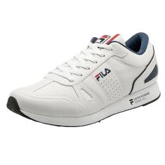 Tênis Fila Classic Runner SL, Masculino Branco/Marinho/Vermelho 43