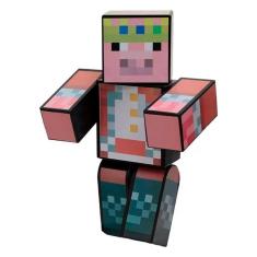Boneco Streamers Minecraft Techno 25Cm - Algazarra 3.03.1229