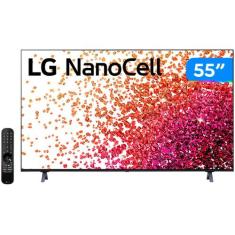 Smart TV 55 UHD 4K NanoCell Display LG - 55NANO75 IPS 60Hz Wi-Fi Bluet