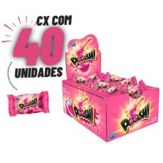 Chiclete Poosh Tutti-Frutti Display C/40 Unid - Arcor