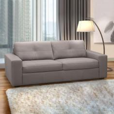 Sofá Decorativo Mendes 2 Lugares Sala de estar 150cm Pés em Madeira Co