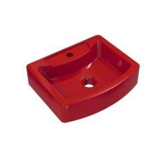 Cuba de Apoio RT41 Retangular 41X30cm Colorida - Compace, Vermelho