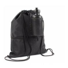 Mochila Sacola, Mochila Cordinha Preta - The Gift Bolsas