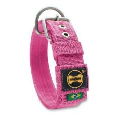 Coleira Cachorro Grande Pit Bull Fit (rosa) - Amorosso, Rosa, GG