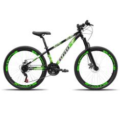 Bicicleta aro 26 Freeride Infantil PRO X 21 Velocidades Freio a Disco Vzan Vmaxx