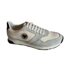 Tênis Cavalera Masculino Camurça Branco-Masculino
