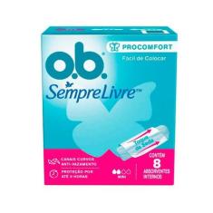 Absorvente Interno OB ProComfort Mini 8 Unidades - Sempre Livre