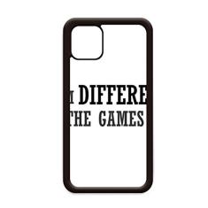 Capa I Am Different in The Games para iPhone 12 Pro Max para Apple Mini Mobile Case Shell