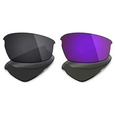 2 pares de lentes polarizadas de reposição para óculos de sol Oakley Bottlecap – Opções
