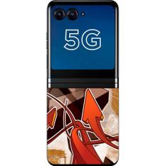 Capa Adesivo Skin071 Verso Para Motorola Razr 40 Ultra 2023