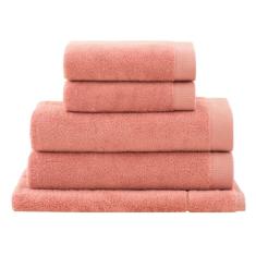 Jogo de Toalhas Buddemeyer Dual Air Gigante Goiaba 5 peças