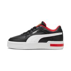 PUMA Ferrari Ca Pro Tênis masculino, Preto/branco, 44