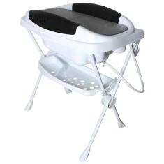 Banheira para Bebe Galzerano Premium Plastica Grafite, Grafite