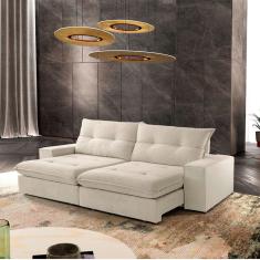 Sofá Athenas Linho 02 Módulos 90 cm B25cm Meu Sofá Online