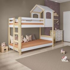 Beliche Infantil Casinha Madeira e Mdf Casatema
