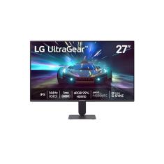 Monitor LG UltraGear™ 27G411A-B, 144Hz (O/C), Tela IPS FHD 27", 1ms (MBR), NVIDIA G-SYNC, AMD FreeSync, HDR10, sRGB 99%