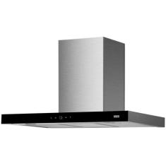 Coifa franke linea touch parede 90cm 220v 16698, Prata e Preto, 220V