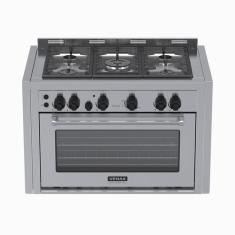Fogao a Gas de Embutir 5 Bocas Venax Temis Inox, Inox, 110V