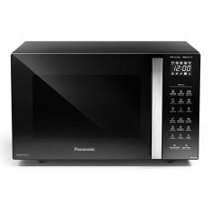 Micro-ondas de Bancada Panasonic NN-GT68LBRU 30L 900W Smartsense Dupla Refeição Preto 110V